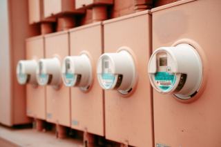 Index affiché sur un compteur électrique relevé à la main
